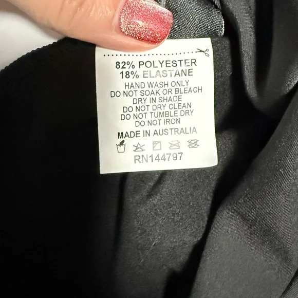 NEW W/TAGS Blackmilk WARM BLACK LONG SLEEVE EVIL MINI SKATER DRESS - Picture 13 of 14